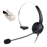Headset Cabezal Vincha Compatible Con Discador Elgin Noga