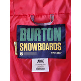 Campera Burton Dryride Snowboard Ski Large / Palermo 