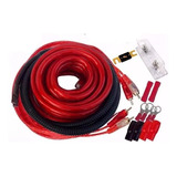 Kit Cable 4 Gauge Audio Car Instalacion Potencia Rca Fusible