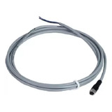 Conector Reto Rosca M8x1 Fêmea 4 Polos 2m De Cabo Schmersal 