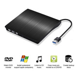 Unidad De Cd Externa Usb 3.0 Portátil Cd Dvd, Rioddas