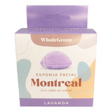 Esponja Facial Natural De Konjac Whole Green