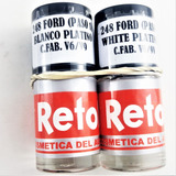 Pintura Retok Ford Blanco Platino Tricapa C.fabr. V6 V9 Ug