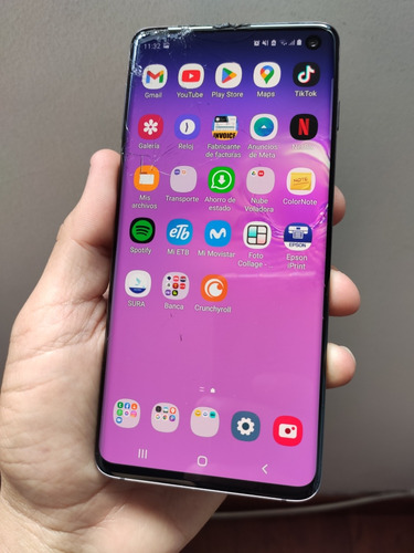 Samsung S10 (roto)128gb 8ram Dual Sim Usado  Nfc