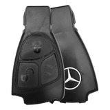 Carcasa Para Llave Mercedes Benz C200 C230 C320 3 Botones