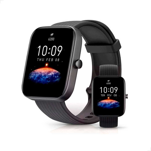 Relógio Smartwatch Amazfit Bip 3 1,69  + Pulseira Silicone