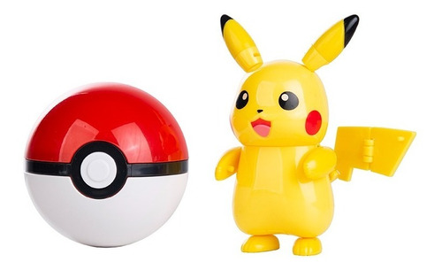 Pokemon Pokebola Figura Coleccionable Pikachu Pop Original