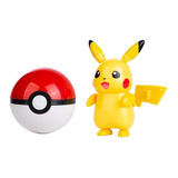 Pokemon Pokebola Figura Coleccionable Pikachu Pop Original