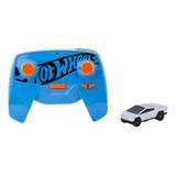 Coche Hot Wheels C/ Control Remoto, Plateado [u]