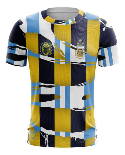 Camiseta Sublimada- Rosario Central Rota- Personalizada