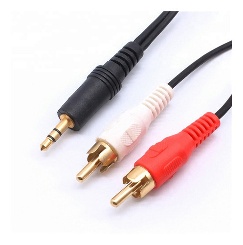 Cable Auxiliar Mini Plug 3.5mm A 2 Rca Audio Cordoba