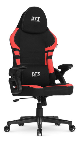 Cadeira Gamer Dt3 Gx Red Tecido 14154-5