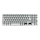 Teclado Compatível Com Samsung Np350xaa-xd2br Branco