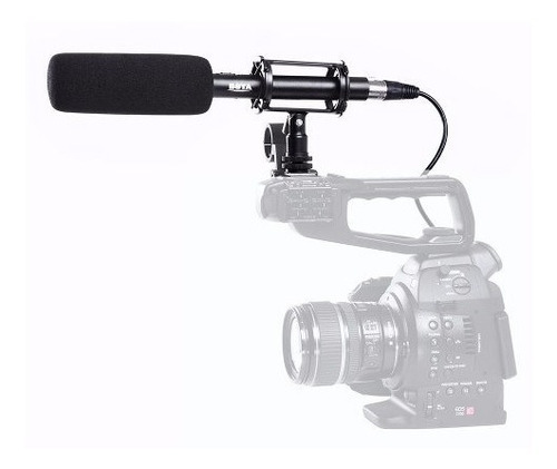 Microfono De Mano Profesional P/ Video Dslr Boya By-pvm1000