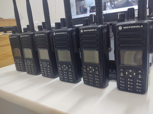 Radio Motorola Dgp8550 Uhf Usado Completo 17pc(compro Lotes)