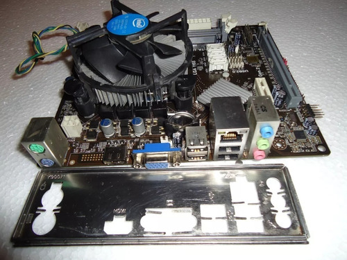 Board Ecs (h61h2-mv Ver1.0)+core I3 3240+cooler+rejilla