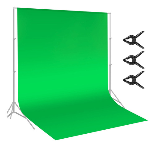 Tecido Fundo Infinito Chroma Key Algodão Verde 2.7x4.5m Desenho Impresso Liso