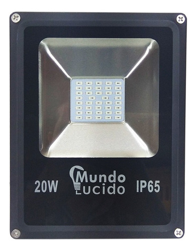 4 Pz Reflector Led 20w Uso En Exterior E Interior Rf20p