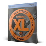 Encordoamento Baixo 4c .050 D'addario Xl Pro Steels Eps160