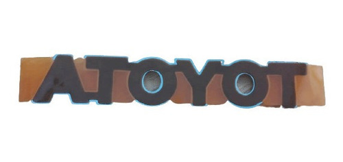 #t Emblema Compuerta Letras Toyota 4runner 2006/2009   Foto 3