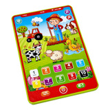 Brinquedo Educacional Inglês Tablet Infantil Multifunção