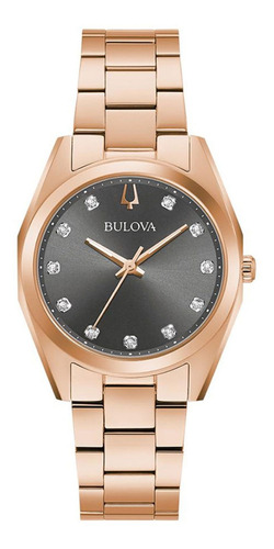 Relógio Bulova Feminino Surveyor 97p156 *diamantes