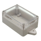 Caja Proyectos 83x58x33mm Gabinete Transparente Plastico