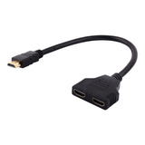 Divisor Hdmi 1080 Macho A Hembra De 1 A 2 Vías