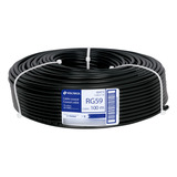 Cable Coaxial Rg 59 Rollo 100 Metros 48473