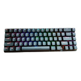 Teclado Mecanico Gamer Multimedia Rekori Inalambrico Rgb Tie