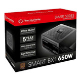 Fonte Tt 650w Smart Bx1 All Flat Cables 80+ Bronze
