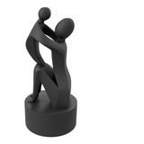 Figura Escultura Madre E Hijo Regalo Dia De La Madre