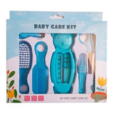 Set Manicure Cuidados Bebe 7 En 1 Cortauñas Peine Termometro