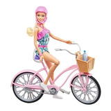 Barbie Paseo En Bicicleta Mattel Ftv96