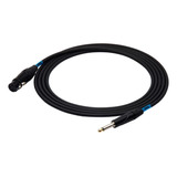Cable De Microfono Xlr A Plug 6 Metros