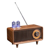 Radio De Altavoz Bluetooth Inalámbrica Vintage