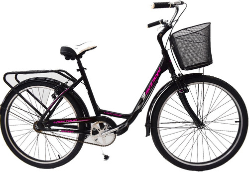 Bicicleta Paseo Dama Fire Bird Aluminio Rodado 26