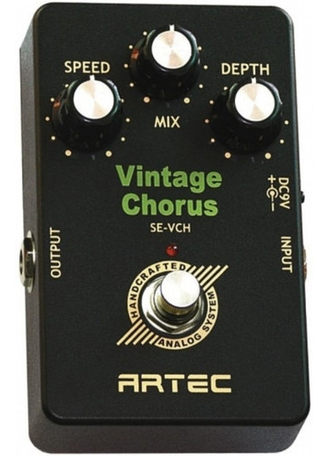 Pedal Artec Se-vch Vintage Chorus Guitarra Bajo C