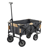 Carrito Plegable Para Transporte Del Material De Camping Que Color Gris