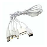 Cable Usb Carga Y Datos ParaiPod Micro Mini Psp 5 En 1 