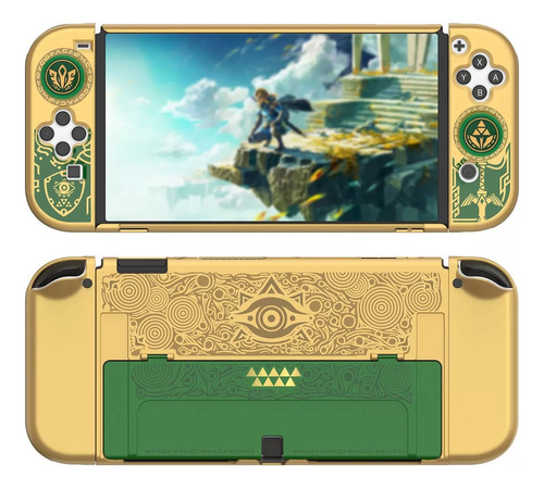 Funda/carcasa De Lujo Para Nintendo Switch Oled Zelda Acceso