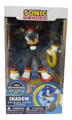 Figura Armable Sonic The Hedgehog 4 Pulgadas - Shadow