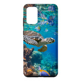 Funda Para Telfono Galaxy S20+ Turtle Under The Water Sea An
