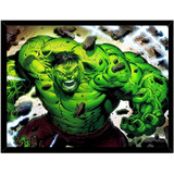 Cuadro Decorativo Hulk Comic Medidas 30x40 Cm