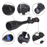 Mira Telescópica Riflescope 6-24x50 Con Retículo Iluminado 