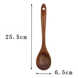 Utensílios De Bambu, Talheres De Madeira, Colher De Cozinha,