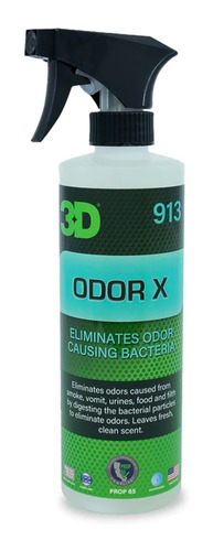 3d Odor X - Eliminador Y Neutralizador De Malos Olores 473ml