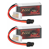 2 Baterias Lipo Zeee Premium Series 4s 14.8v 100c 850mah Fpv