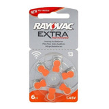 Blister Pilas Audiología Rayovac Pr 13 Pack X6