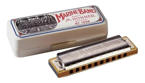 Gaita Harmônica Hohner Marine Band 1896/20 G Sol